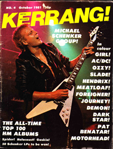 Kerrang #004 October 1981