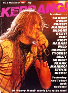 Kerrang england #005 1981