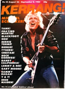 Kerrang #023 August 26 September 8  1982